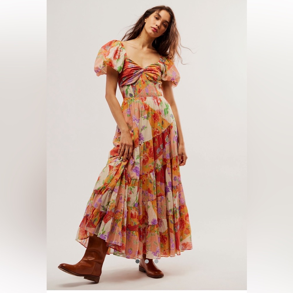 Free People Sundrenched Maxi Dress